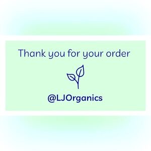 30 CUSTOM STICKERS - 2.25” x 1.25” -THANK YOU FOR YOUR ORDER W/ YOUR CLOSET NAME